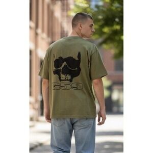 Suicideboys Greyday Size L  GP59 2025 North American Tour T-Shirt Green